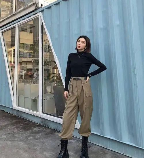 高帮马丁靴搭配指南：6种时尚穿搭组合展现个性魅力-美派服饰网(图2)