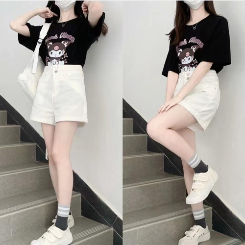 白色短裤配什么鞋子好看？6种时尚搭配方案推荐-美派服饰网(图1)