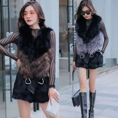 皮草马甲搭配指南：打造奢华时尚穿搭风格-美派服饰网(图3)