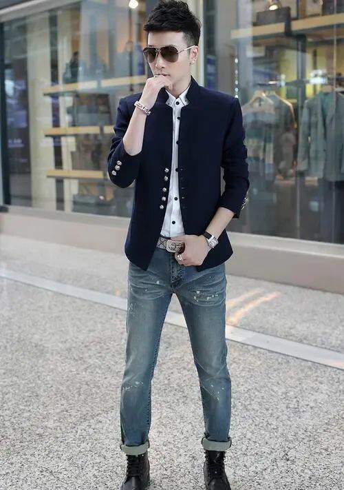 男士牛仔裤搭配指南：经典造型组合推荐-美派服饰网(图2)