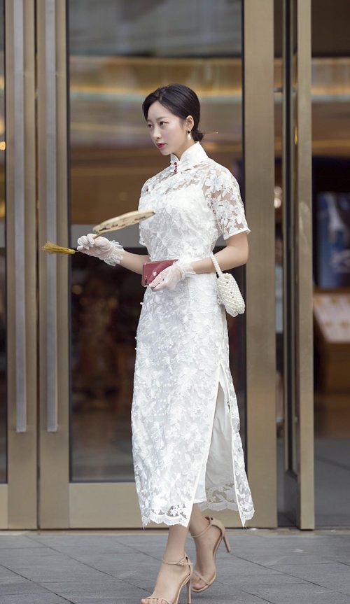旗袍配凉鞋怎么选？高跟凉鞋与舒适搭配技巧全攻略-美派服饰网(图3)