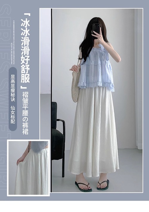 白色棉麻裙子搭配指南：7种上衣组合打造夏日清新造型-美派服饰网(图2)