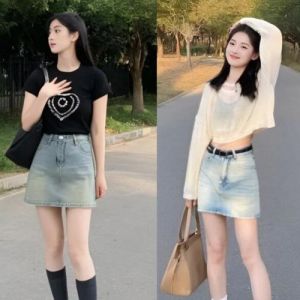 A字裙搭配上衣选择技巧，修身与宽松版型搭配指南-美派服饰网