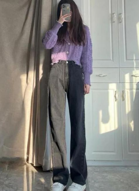 紫色毛衣配什么颜色裤子好看 7种经典搭配方案推荐-美派服饰网(图2) 紫色毛衣配什么颜色裤子好看 7种经典搭配方案推荐-美派服饰网(图2)