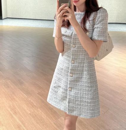 女生上半身胖下半身瘦如何穿出小香风格 优雅穿搭技巧分享-美派服饰网(图2)