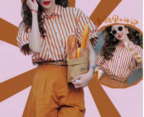 橙色短裤搭配什么颜色T恤好看 7种时尚配色方案推荐-美派服饰网(图6) 橙色短裤搭配什么颜色T恤好看 7种时尚配色方案推荐-美派服饰网(图6)