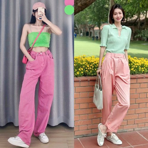 翠绿色衣服搭配什么颜色裤子好看？7种经典配色方案-美派服饰网(图4)