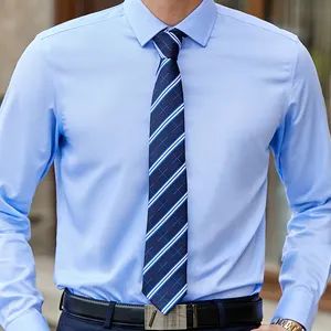 蓝色衬衣搭配领带【图】怎么搭配展现经典优雅风格