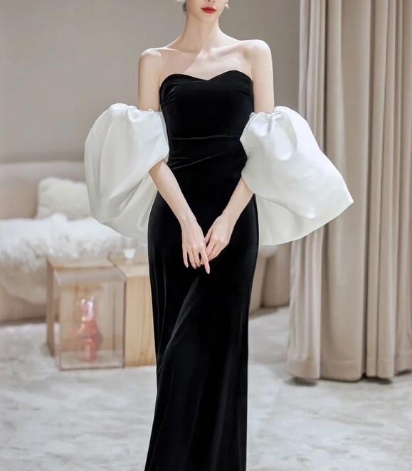 晚礼服披肩搭配技巧：5种材质选择提升优雅气质-美派服饰网(图3)