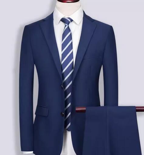 蓝色西装配什么颜色领结好?6种经典搭配方案推荐-美派服饰网(图1) 蓝色西装配什么颜色领结好?6种经典搭配方案推荐-美派服饰网(图1)