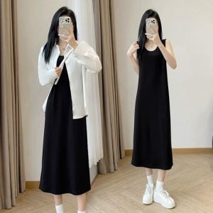 黑色吊带裙搭配什么上衣好看 六种时尚穿搭方法推荐-美派服饰网