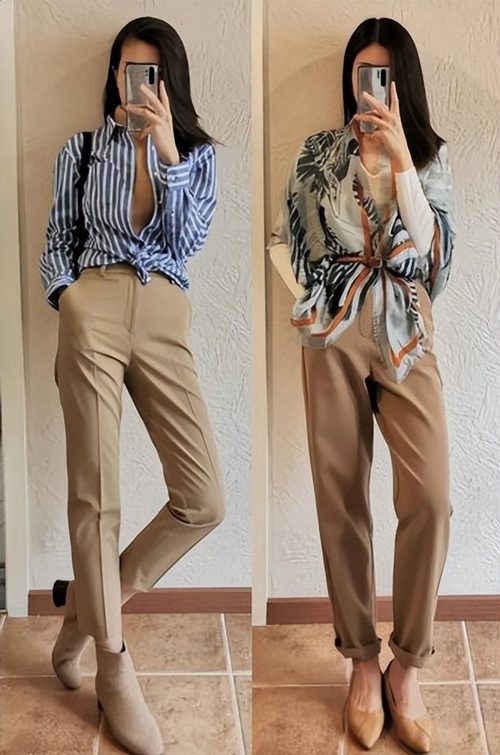 卡其色休闲裤搭配什么鞋子好看？6种风格穿搭指南-美派服饰网(图4)