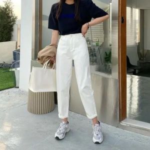 白色牛仔裤配什么鞋子好看？6种经典搭配方案推荐-美派服饰网