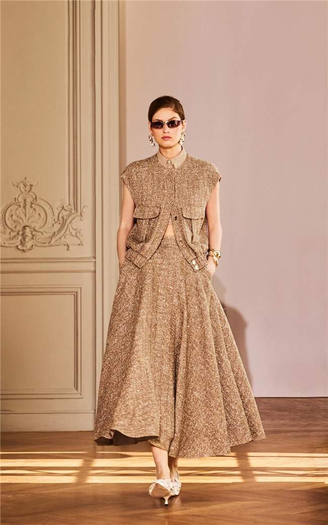 境中花映艺术时装大秀巴黎上演 重塑当代女性奢雅精神-美派服饰网(图12)