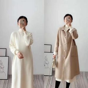 白色连衣裙秋冬搭配指南：外套针织配饰穿搭技巧-美派服饰网