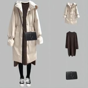 毛衣裙搭配外套穿搭指南：大衣羽绒服牛仔外套组合技巧-美派服饰