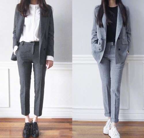 正装搭配鞋子指南:高跟鞋玛丽珍鞋乐福鞋选择技巧-美派服饰网(图2) 正装搭配鞋子指南:高跟鞋玛丽珍鞋乐福鞋选择技巧-美派服饰网(图2)