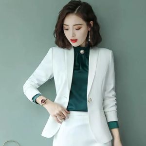 女士商务会议正装搭配指南：西装套装连衣裙穿搭技巧-美派服饰网