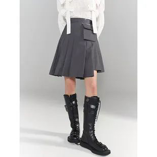 高级灰色a字裙怎么搭配【图文】(图3) 高级灰色a字裙怎么搭配【图文】(图3)