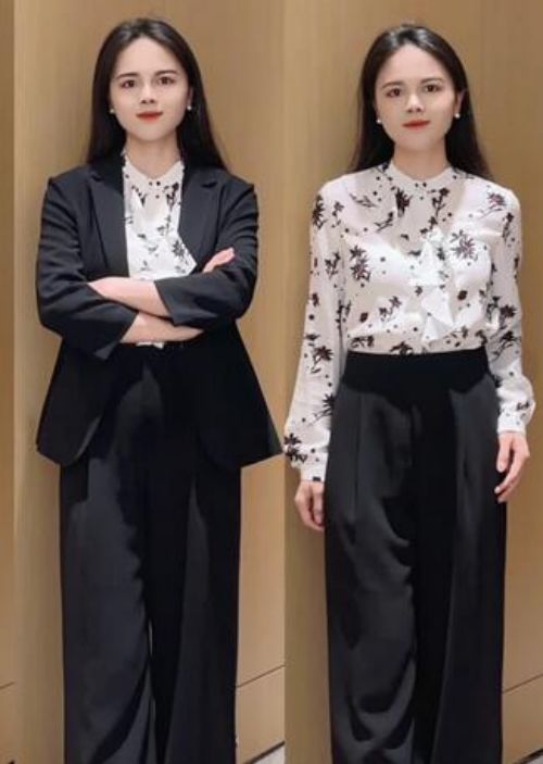 女士冬季西装搭配【图】(图4)