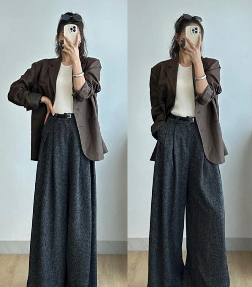 女士冬季西装搭配【图】(图6)