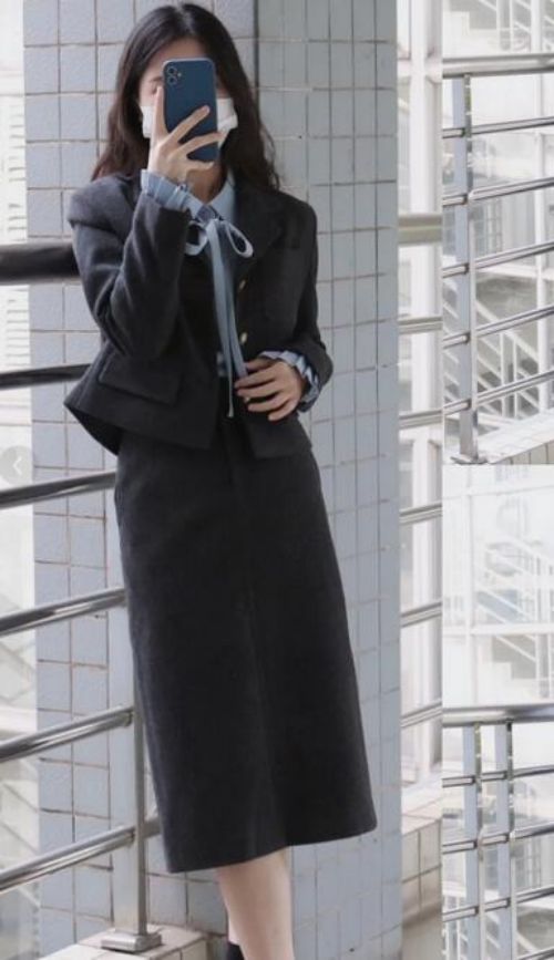 女士冬季西装搭配【图】(图7)