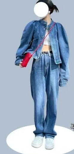 牛仔外套搭配什么裤子好看【图】(图1)