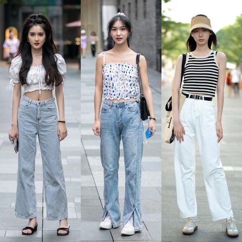 牛仔裤搭配指南：12种时尚穿搭方案展现个性风格-美派服饰网(图3)