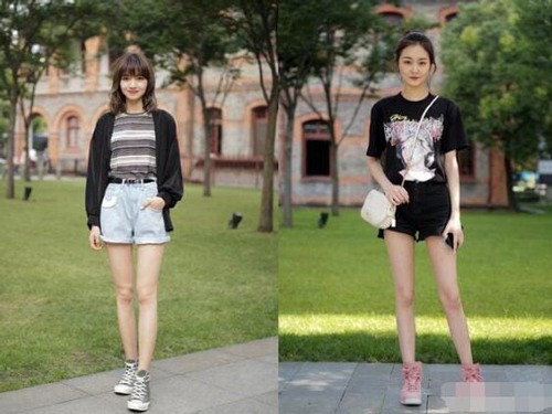 板鞋配短裤穿搭指南:10种时尚组合打造休闲造型-美派服饰网(图3) 板鞋配短裤穿搭指南:10种时尚组合打造休闲造型-美派服饰网(图3)