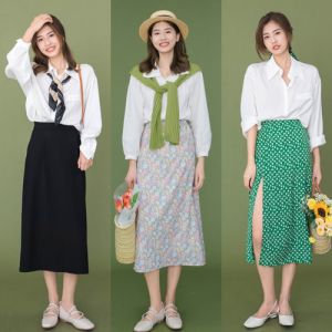 宽松白衬衫搭配什么下装最时尚？10种经典组合推荐-美派服饰网