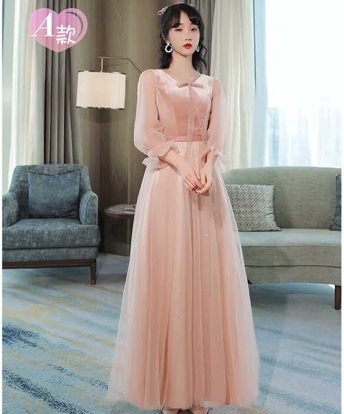 冬季伴娘礼服搭配指南：保暖优雅的时尚选择-美派服饰网(图1)