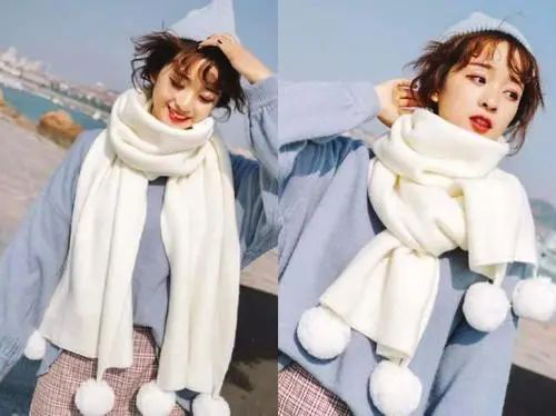 白色围巾搭配指南：7种色彩组合打造优雅时尚造型-美派服饰网(图2)