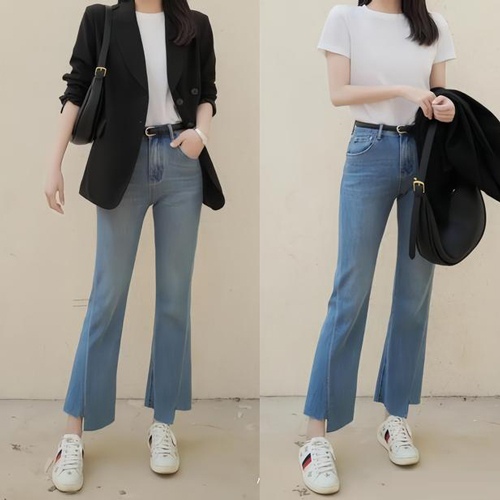 九分牛仔裤配什么鞋子好看？6种鞋型搭配指南-美派服饰网(图3)