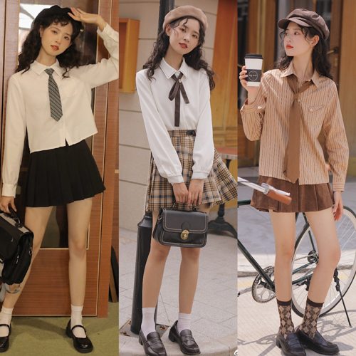 学院风百褶裙怎么搭鞋子？7种组合穿出优雅时尚感-美派服饰网(图2)