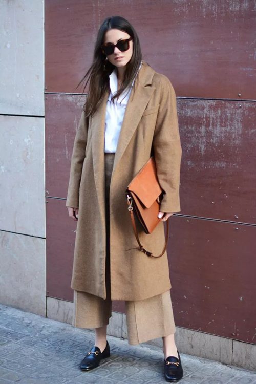 阔腿裤配皮鞋怎么穿？7种搭配打造优雅时尚感-美派服饰网(图3)