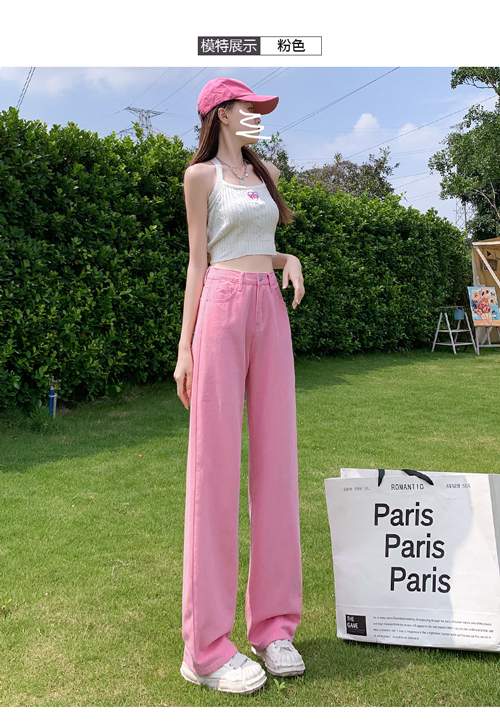粉色裤子怎么搭？5种配色方案穿出甜美时尚感-美派服饰网(图1)