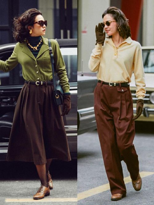 女士复古风怎么穿？7种搭配打造优雅经典造型-美派服饰网(图3)