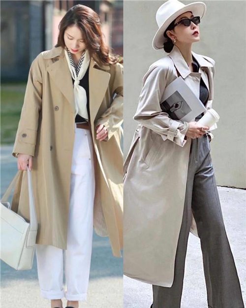 风衣阔腿裤的搭配法【图文】(图1)