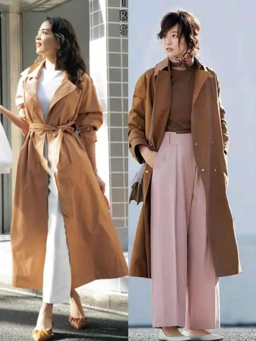 风衣阔腿裤的搭配法【图文】(图2)