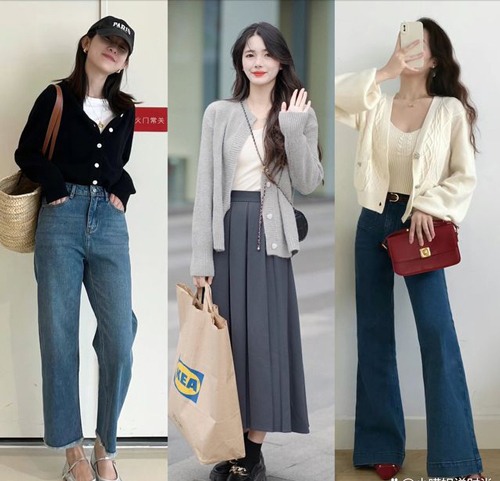 学院风针织衫怎么搭配(图1)