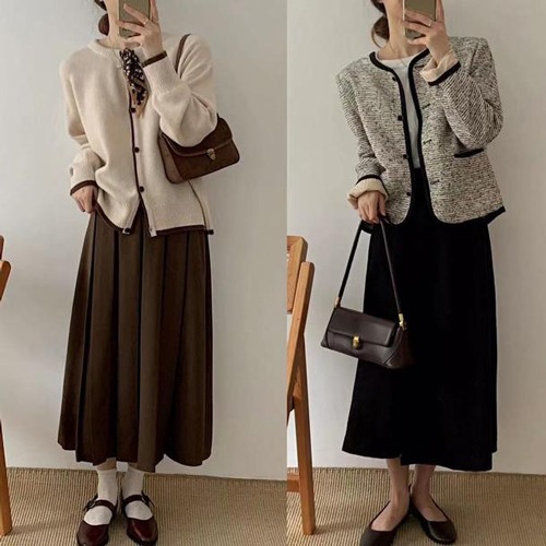 复古风裙子搭配什么上衣好看 上衣选择技巧全解析-美派服饰网(图2)