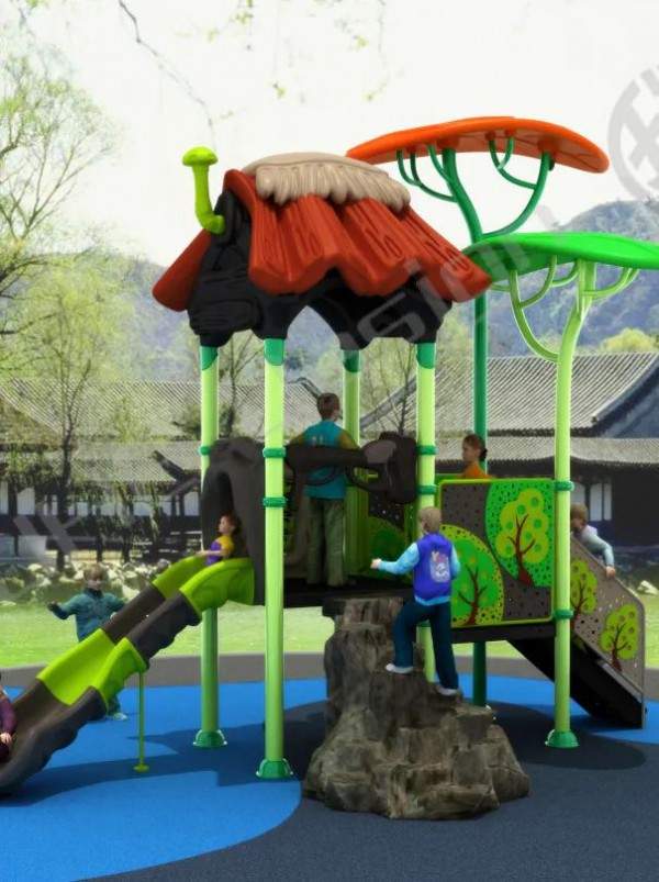 藏在滑梯里的自然课堂！玉河用创新设计让校园环境自带教育基因