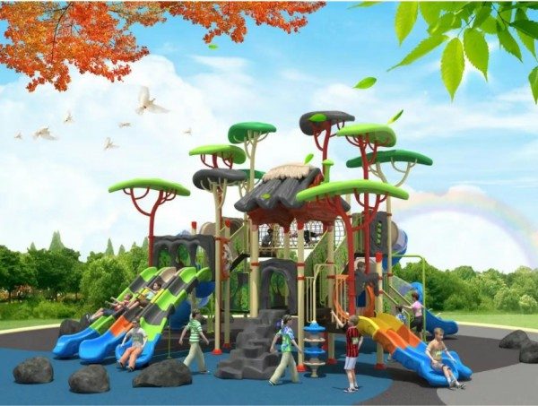 藏在滑梯里的自然课堂！玉河用创新设计让校园环境自带教育基因