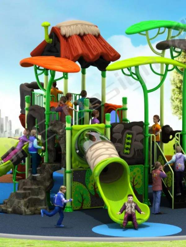 藏在滑梯里的自然课堂！玉河用创新设计让校园环境自带教育基因