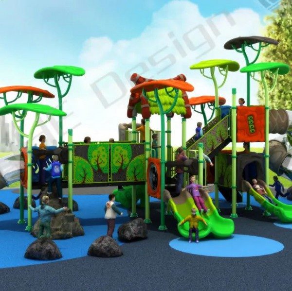 藏在滑梯里的自然课堂！玉河用创新设计让校园环境自带教育基因