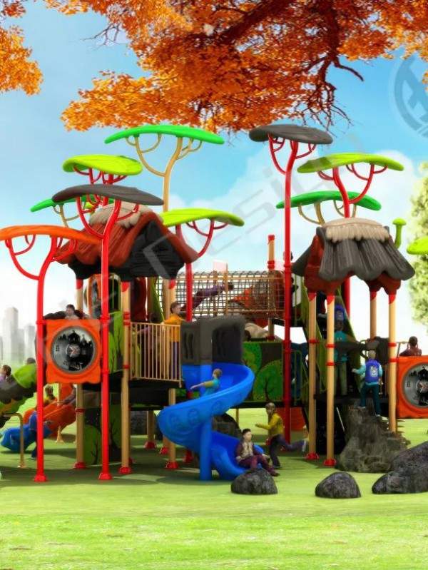 藏在滑梯里的自然课堂！玉河用创新设计让校园环境自带教育基因