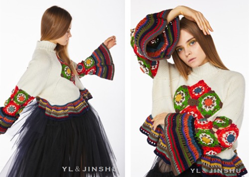 民族记忆织就时尚新生――YL&JINSHU 2025秋冬新品发布会亮相2025柯桥春季国际纺博会(图4)