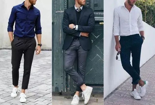 男士商务休闲裤怎么搭配(图1)
