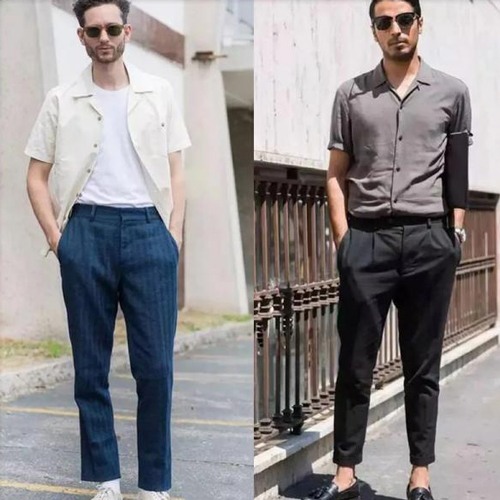 男士商务休闲裤怎么搭配(图2)