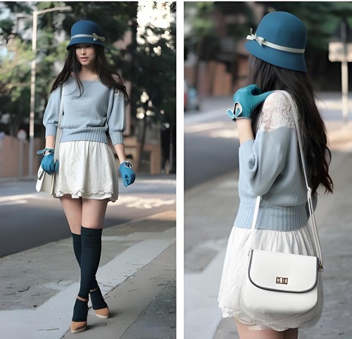 女士礼帽搭配服装【图文】(图2) 女士礼帽搭配服装【图文】(图2)